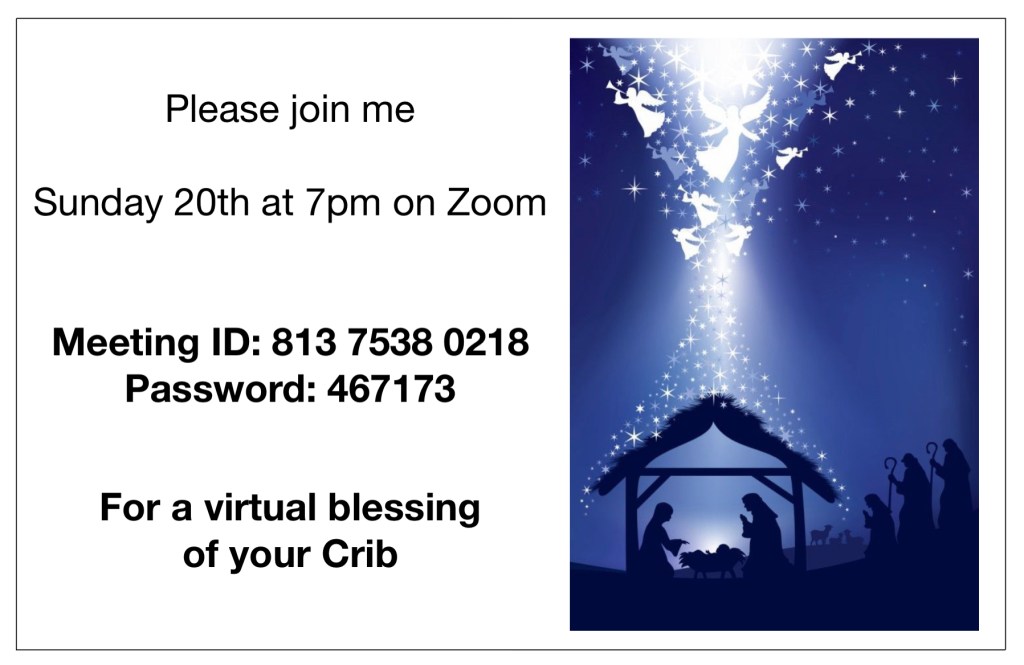 Virtual Blessing for your Crib by&nbsp;Zoom
