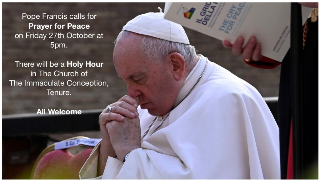 Holy Hour for&nbsp;Peace