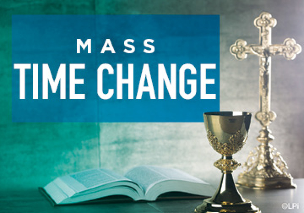 Mass Schedule Changes